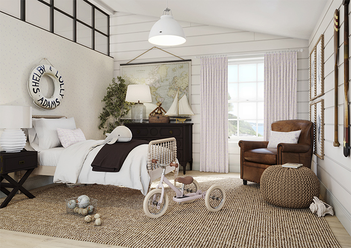 Whaley Great, Star Splash Mermaid - Made to Measure Curtains - Image 7